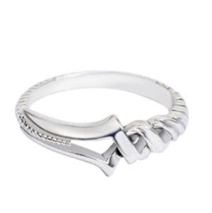 シルバーアクセサリー うねりの調べ リング