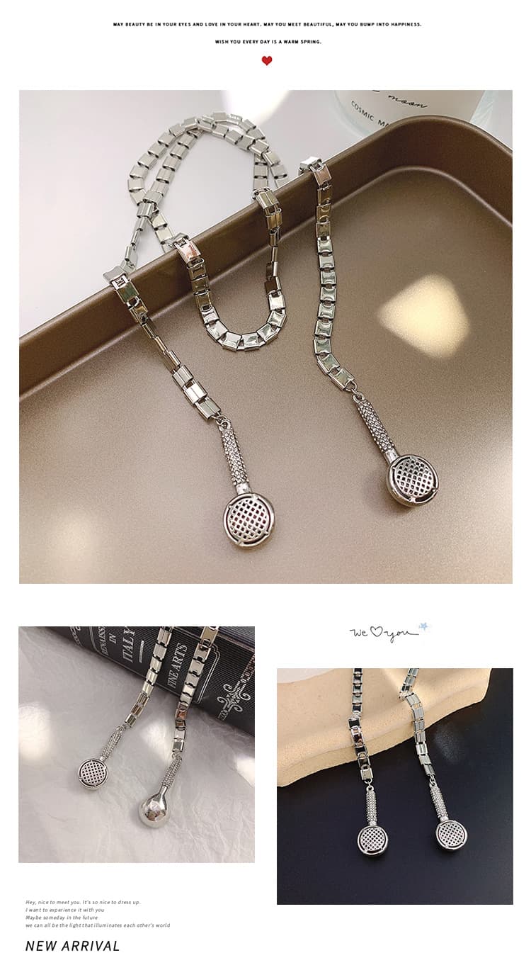 シルバーアクセサリー 銀色ロングネックレス レディース チェーン ペンダント 上品