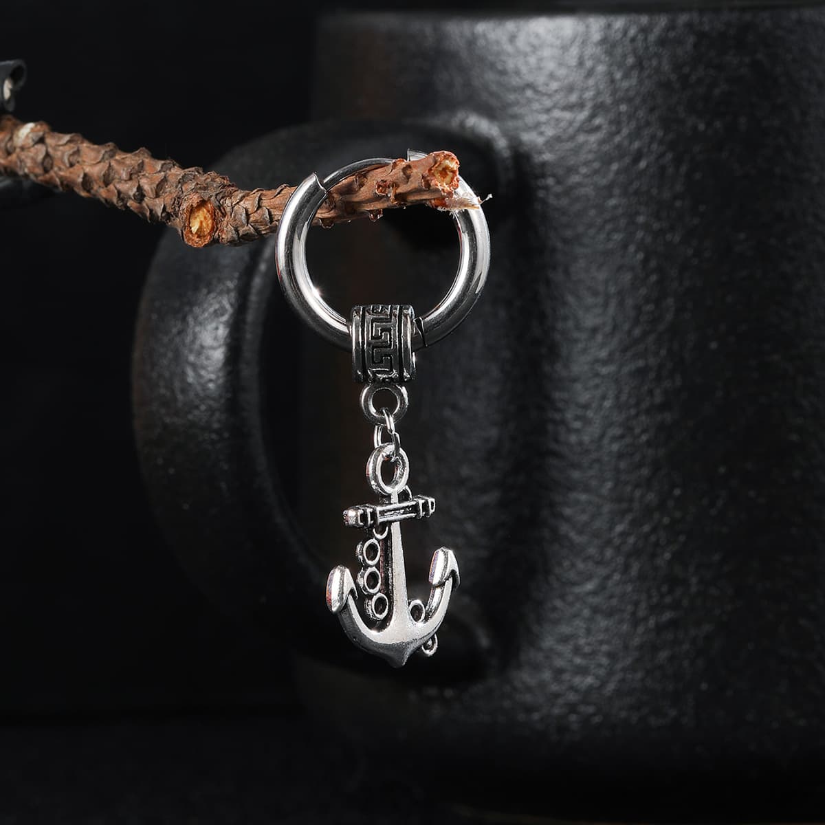 シルバーアクセサリー 海の錨モチーフピアス