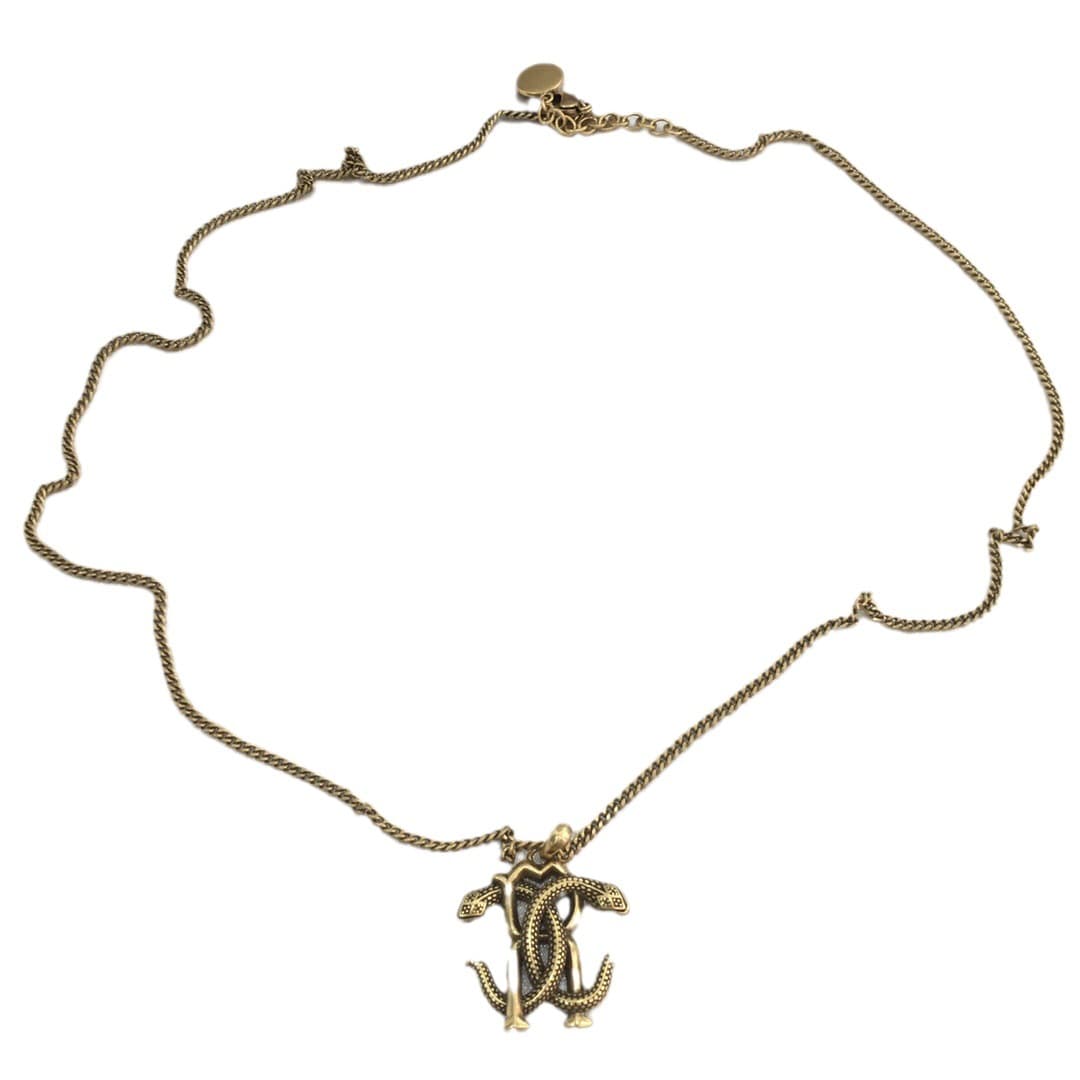 シルバーアクセサリー 蛇のモチーフペンダントネックレス